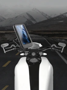 自行车摩托车手机支架，手机支架，吸盘式手机壳，自行车配件，车载手机支架，时尚设计，可伸缩，导航支架，旅行支架，360度旋转，可折叠便携手机支架，适用于所有手机，夹式手机支架，车载手机支架，直播必备，飞机旅行必备，旅行配件，度假，暑假，返校季 - 彩色 - 查看 3