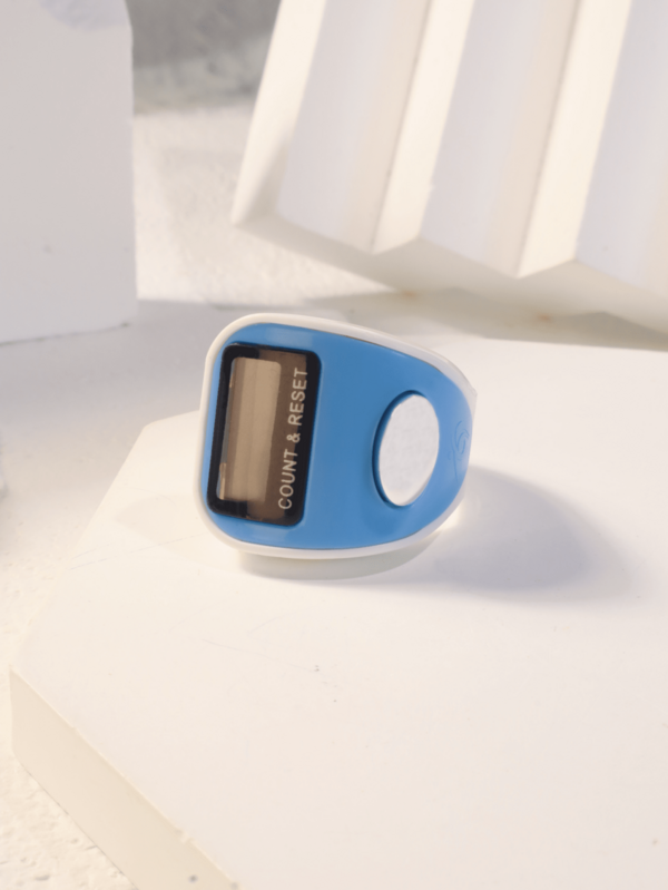 1 pieza/6 piezas/8 piezas/12 piezas Contador de clics de anillo de dedo portátil mini, contador de clics de pulgar, adecuado para aprendizaje, deportes y otras actividades de conteo