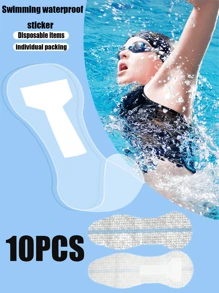 10片私密防水贴隔离细菌，避免私密处尴尬，适用于海滩、泳池、温泉、度假派对