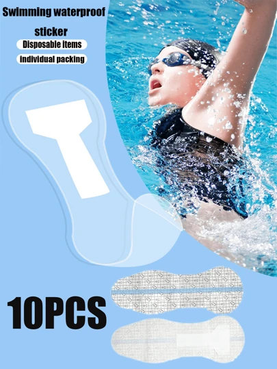 10片私密防水贴隔离细菌，避免私密处尴尬，适用于海滩、泳池、温泉、度假派对