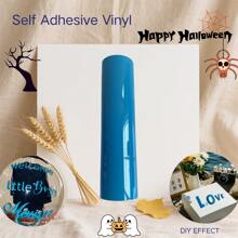 亮面乙烯基贴纸，红/黑/黄/蓝……乙烯基自粘贴纸，永久性乙烯基贴纸，适用于DIY礼品、马克杯等。