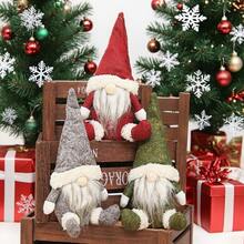 1 件有趣的圣诞侏儒无脸娃娃装饰，可爱的鲁道夫精灵圣诞派对装饰，家居装饰侏儒装饰，创意有趣的七色侏儒装饰饰品，适合家庭、办公室和派对场合，由无纺布制成，适用于圣诞节装饰、圣诞礼物、秋季装饰、生日礼物和圣诞节家居餐桌装饰。 - 彩色 - 查看 4