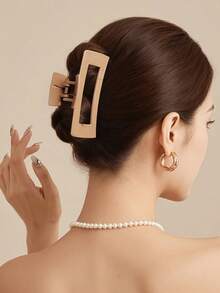 3pcs|2pcs, Soft Silicone Hair Claw, High-End Anti-Drop Durable Hair Clip, 2025 New Design Hair Accessories Women Claw Clip Autumn Hair Clutch Fall Fashion Hair Claw Winter For Vacation Outfits Woman - Multicolor - View 9