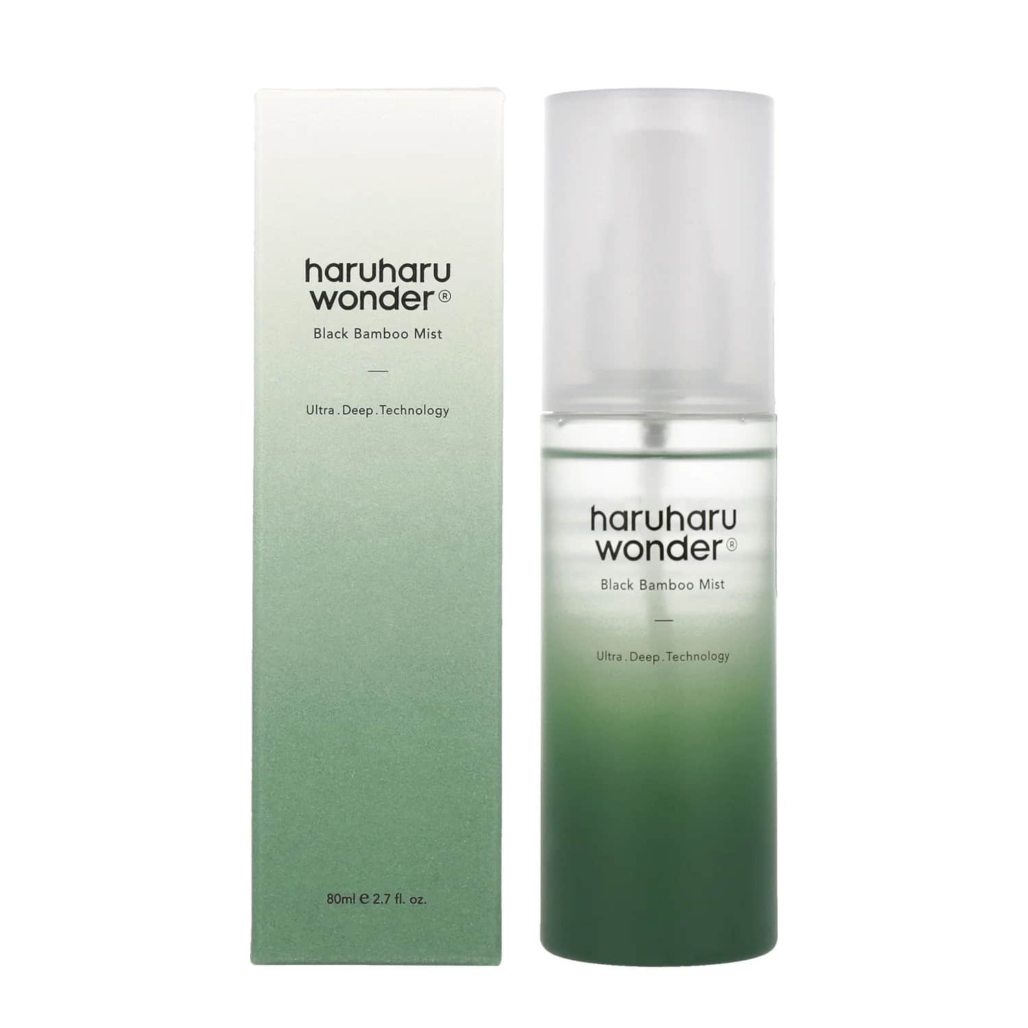 Haruharu Wonder - Black Bamboo Mist (80ml) - Clear - View 1