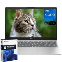 HP 250 G10 Laptop 15.6" 1920 X 1080 Display, Intel Core I7-1355U, Wi-Fi 6, Silver, Windows 11 Pro, Turbo Silver