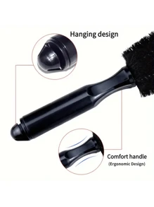1pc Car Wheel Brush, Car Washing Brush, Tire Brush, Dedicated Cleaning Tool, Tire Rim Cleaning Brush, Multi-Functional Car Brush