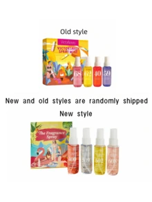 Set de regalo de 5 unidades x 40ml / 5 unidades x 10ml / 1 pieza x 40ml de Spray de fragancia sin llama, ambientador, fragancia decorativa, Serie Brasil y caja de regalo, edición limitada, purificador de aire de aromaterapia para interiores y exteriores, fragancia multicapa