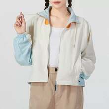 Puma Sports Casual Stand Collar Women's Zipper Jacket - White - View 1