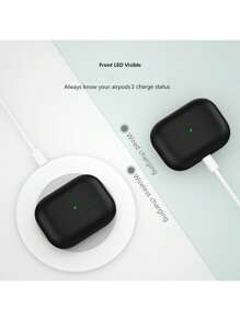 1pc Silicone Ultra-Thin 0.8mm Detachable Earphone Case, Naked Touch Suitable For All Models