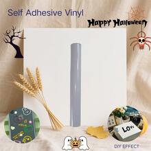 亮面乙烯基贴纸，红/黑/黄/蓝……乙烯基自粘贴纸，永久性乙烯基贴纸，适用于DIY礼品、马克杯等。