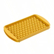 1pc Easy Release Small Ice Cube Mould, Ice Box Ice Cube, Freezer Crushed Ice Trays For Chilling Drinks, Coffee, Fruit Juice - Blue - View 10