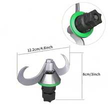 适用于 Thermomix Tm31 TM5/6 的面团刀，适用于 Thermomix Tm31 的刀具替换部件，不锈钢搅拌刀，适用于 Thermomix TM31 TM5/6 的替换配件，适用于 Thermomix 配件快速清洁