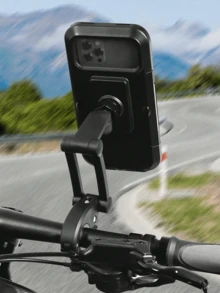 自行车摩托车手机支架，手机支架，吸盘式手机壳，自行车配件，车载手机支架，时尚设计，可伸缩，导航支架，旅行支架，360度旋转，可折叠便携手机支架，适用于所有手机，夹式手机支架，车载手机支架，直播必备，飞机旅行必备，旅行配件，度假，暑假，返校季 - 彩色 - 查看 4