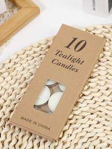 50pcs/10pcs Round Mini Aluminum Shell Butter Tea Wax Theme Holiday Decoration Proposal Candle Decoration, Hotel Tea Brewing Insulation Small Candle Multi-Color Round Tea Candle, Romantic Handmade Candle, Wedding Party Home Decoration Gift