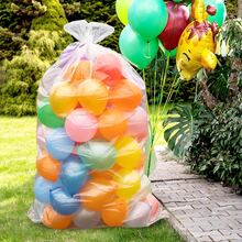 1 Pieza Bolsa de almacenamiento de globos reutilizable y reforzada, disponible en varios tamaños, para ofertas navideñas, sorpresas de cumpleaños y propuestas
