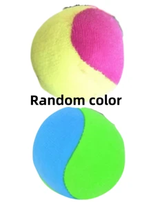 儿童粘性目标球/吸盘球/抛接球/抛掷玩具粘球亲子户外运动/接球和投掷游戏套装飞盘投掷和接球桨游戏带 1 个储物袋接球游戏玩具粘性玩具适合男孩和女孩家庭户外活动