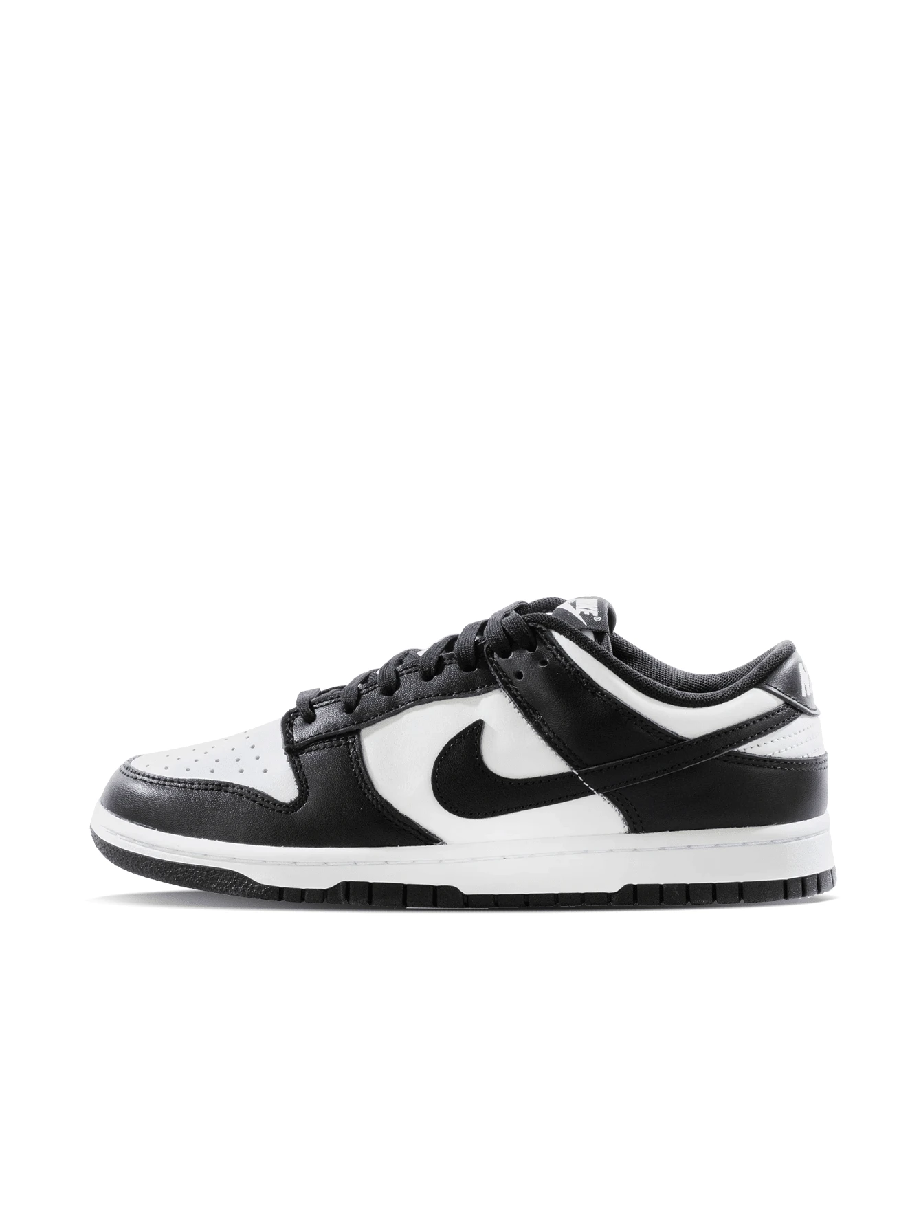Nike Dunk Low 女款运动鞋 Cusal Campus 休闲软底系带低帮真皮运动鞋,舒适防滑户外运动鞋 DD1503-101 - 白色/黑色 - 查看 1