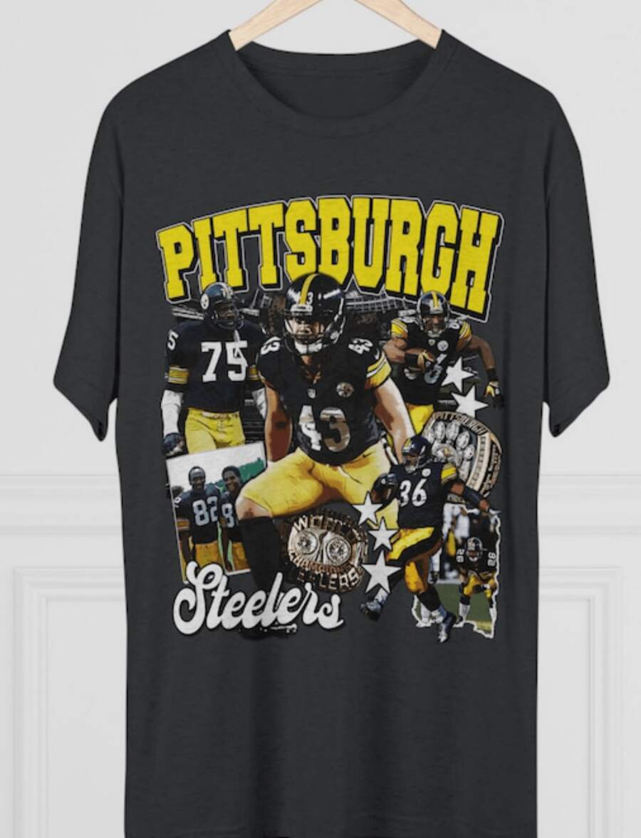 Pittsburgh Steelers Retro Style Dy | SHEIN USA