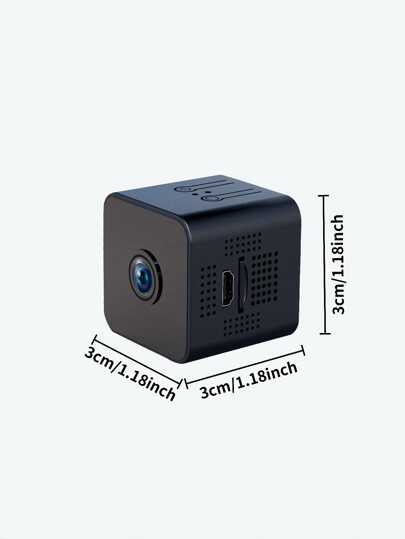 Mini Square Camera, Home Security Portable Hidden 480P HD, Infrared Night Vision Wireless WiFi Built In Hotspot, Loop Recording, 450mAh Long Lasting Battery, Supports 2.4G Network Only, HD Vision, Remote Monitoring, Motion Detection, SD Card Storage Expansion, Home, Car, Office Various Scenarios, Indoor Outdoor Online view 10