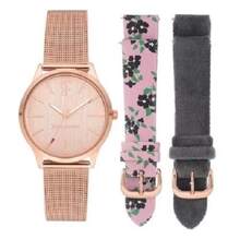 Juicy Couture Women's Mesh Bracelet Watch Interchangeable Strap Ladies Wristlet Watch JC/1004RINT - 玫瑰金 - 查看 1