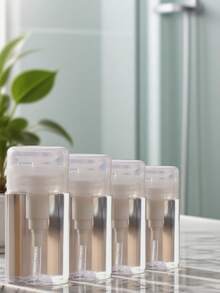 1/5pcs Pump Bottle For Nail Polish Remover, 120ml/200ml Capacity, Suitable For Makeup Remover, Travel Or Home Use Nails Nails Supplies Nail Stuff - Clear - View 11