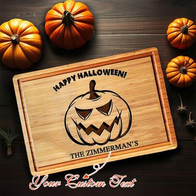 Halloween Home Decor Personalized Custom Pumpkin Gift, Spooky Season Gift Ideas For Family And Mom, Halloween Unique Home Decor