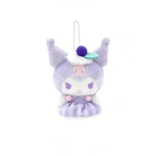 官方 Sanrio Kuromi 系列毛絨娃娃/鑰匙圈/包包掛飾－柔軟毛絨娃娃與家居裝飾，適合日常玩耍，亦可作為收藏紀念品及給粉絲的節日禮物 - 彩色 - 查看 10