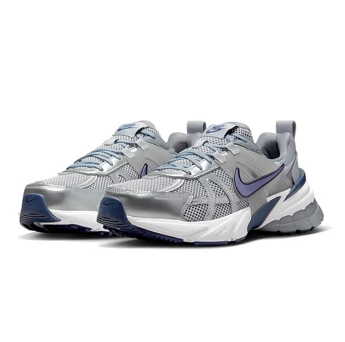 Nike (NIKE) Men's V2K RUN Fashionable Versatile Comfortable Sports Casual Shoes HJ4497-002 - Grayish Purple - View 1