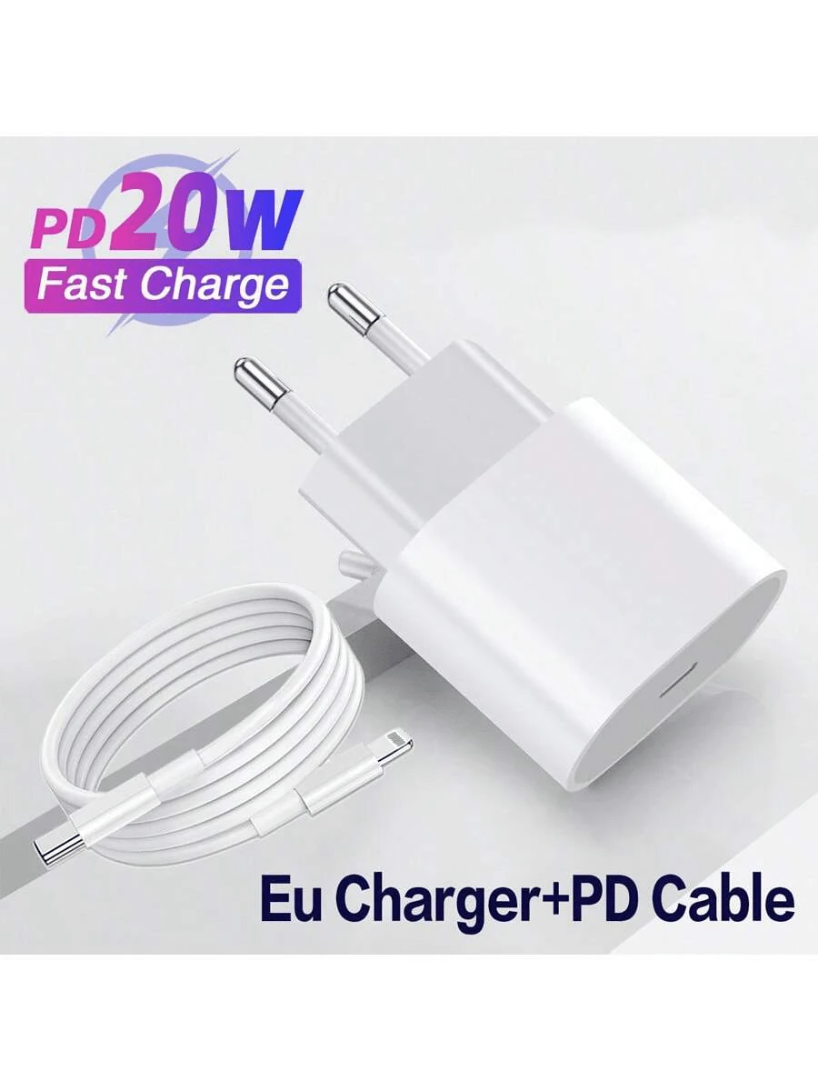 Eu Plug Type C Charger Compatible With Samsung Super Fast Charging With 20W USB C Charger Block Compatible With Samsung Galaxy S24,S23/S22/S21/S20/Plus/Ultra/FE/Note 20/10/Z Fold/Flip/A17 Compatible With IPhone 16/16pro/16proMax/16plus/15/15pro/15plus/15promax,EU Plug Charger