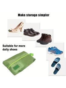 Shoe Bags For Travel, Travel Shoe Bags For Packing, Portable Travel Shoe Storage Bag, Colorful Dance Shoe Organizer Bags With Zipper Closure And Handle, Men's And Women's Travel Gifts Travel Organizer Drawstring Shoes Pouch Shoes Cover Dust-Proof For Men For Women Packing Cubes Travel Essential Cruise Essentials Vacation Essentials