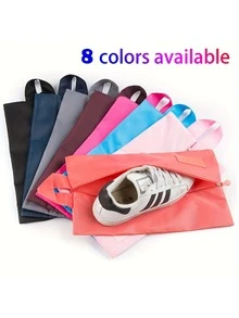 Shoe Bags For Travel, Travel Shoe Bags For Packing, Portable Travel Shoe Storage Bag, Colorful Dance Shoe Organizer Bags With Zipper Closure And Handle, Men's And Women's Travel Gifts Travel Organizer Drawstring Shoes Pouch Shoes Cover Dust-Proof For Men For Women Packing Cubes Travel Essential Cruise Essentials Vacation Essentials