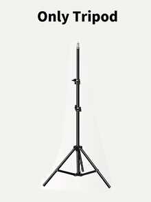 Set di illuminazione a LED, luce ad anello da 10 pollici, regolabile con 3 temperature di raffreddamento, alimentato USB senza uscita, equipped con Tripod da 43In, molletta per telefono cellulare, lampada in plastica, adatto per studio, fotografia, il live Broadcast è la prima scelta per regali di scuola Seasons adatti per fotografia fotografica, registrazione video, live streaming, riunioni di zoom, Vll Stady con luce per autoadesiva