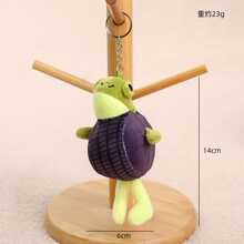 1个全新可爱有趣的Tung Tung Saur毛绒玩偶，意大利Brainrot Tralalero Tralala和Shinpanzinni Bananini Cappuccino毛绒玩具，毛绒挂件，毛绒钥匙扣 - 儿童玩具，适合派对、节日、生日、圣诞节、万圣节礼物、减压玩具、新奇物品、毛绒动物。儿童毛绒钥匙扣礼物。 - 彩色 - 查看 19