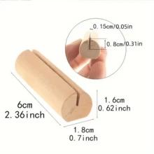 20/40 buc Suporturi din lemn pentru numere de masă pentru nunți și evenimente - Suporturi elegante pentru numere de masă, Suporturi pentru carduri de nume și fotografii, Potrivite pentru fotografii, Cartonașe, Meniuri - Perfecte pentru nunți, petreceri și evenimente, Cleme pentru carduri de nume, Cleme din lemn pentru mesaje cu numere de masă pentru restaurant și nuntă
