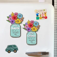 Nam châm dán tủ đựng đồ giáo viên bằng acrylic, khắc tên theo yêu cầu, quà tặng học sinh tặng giáo viên, nam châm dán tủ đựng đồ giáo viên, nam châm dán lớp học, mặt sau có keo dính từ tính, quà tặng ngày Valentine, quà tặng cho nữ, quà tặng cho nam, quà tặng cho mẹ, quà tặng cho bạn bè, trang trí nhà cửa, đồ trang trí, quà tặng cá nhân hóa, quà tặng tùy chỉnh, đa chức năng, trang trí, có thể tái sử dụng, tinh tế, thời trang, chất lượng cao, nhiều màu sắc, hiện đại, tùy chỉnh, cá nhân hóa, độc đáo, quà tặng lý tưởng cho nam, quà tốt nghiệp. - Nhiều màu (kiểu bình hoa) - Xem 8