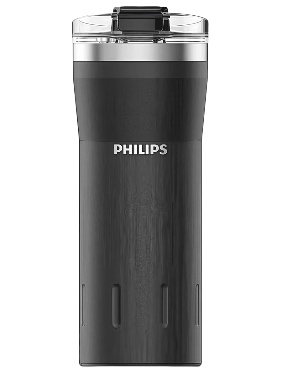 Philips Thermal Mug AWP2655, Suitable For Gifting - Black - View 1