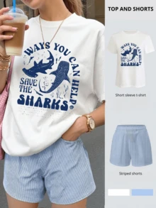 Women Two-Piece Outfits - White - View 1