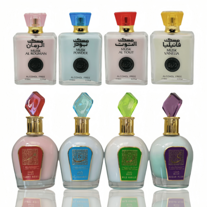 1 Stück 100ml Arabischer Duft aus dem Nahen Osten, Brasilianischer Duftspray, bis zu 6 Serien zur Auswahl für Innen- und Außenraumdüfte, Mehrschichtiger Hochglanz-Spray, der lang anhaltende natürliche Frische und bezaubernde Essenzen enthält, die einen eleganten Vanille-Kokos-Blüten-Zitrusholz-Aquatik-Meeresduft von Rio de Janeiro freisetzen. Geeignet für Dates, Partys, Urlaub, Familien, Hotels, Büros und ein ideales Geschenk für Familie, Verwandte und Freunde.