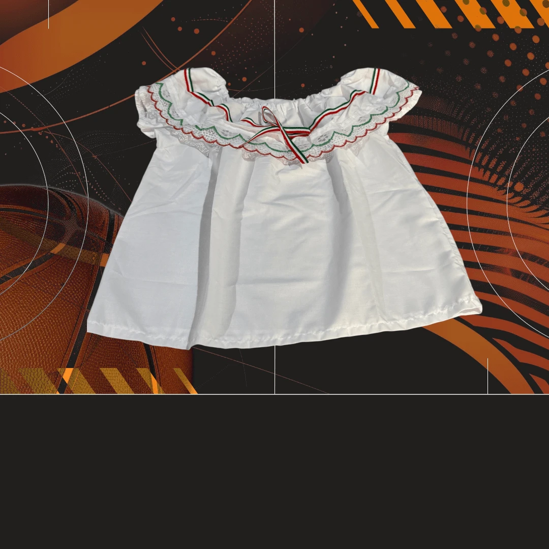Blusa Olan Tricolor - Blanco - Ver 1