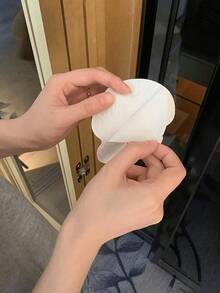 50/80 buc/set de unică folosință, material nețesut, plasture invizibil anti-transpirație, plasture anti-transpirație alb minimalist pentru axile, pentru prevenirea transpirației de lungă durată și eficientă, absorbția invizibilă a transpirației, sub axilă pentru confort, plasture anti-transpirație, pentru călătorii în aer liber, pentru femei și bărbați, îngrijire corporală pentru călătorii, sport, exterior, vară