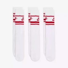 Unisex Nike NSW Everyday Essential Crew Socks - White - View 2