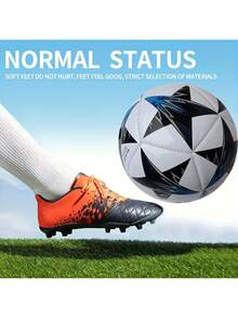 1pc No. 2 Pentagram Style Football, A Durable Football For Outdoor Training And Recreation, Backyard, Park And Beach Kicking