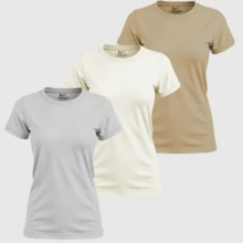 Cinza, Caqui e OffWhite