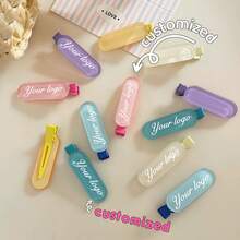 2/3pcs Personalized Name Hair Clips, Name Edge Clips, Customized Hair Clips, Girls Hair Clips, Birthday Gift, Princess Hair Clips, Mother's Day Gift, Valentine's Day Gift, Grandma Gift, Bridesmaid Gift, Bridal Shower Gift, Wedding Gift,Vacay Vibe Au - Multicolor - View 14