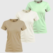 Caqui, OffWhite e Verde Claro