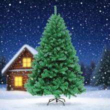 6FT Premium Artificial Christmas Tree, Lush Pine Branches With Metal Stand, Easy Assembly Xmas Decor For Home, Holiday Gift Included Home Decor Christmas Decorations Room Decor - Multicolor - View 2