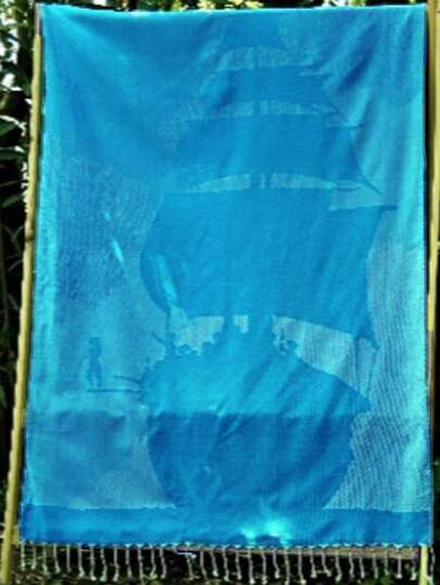 100x180cm Boho Style Sail Woven Peshtemal