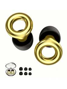 8pcs High Quality Reusable Ear Plugs, Sizes XS/S/M/L - Made Of ABS Material, Ideal For Concerts, Festivals, Live Events, Musicians And DJs, Essential For Live Events | Modern Design | Durable Ear Plugs, Ear Protection