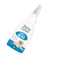 Banho a Seco Spray Pet Clean 500ml Cães Cachorros Pefumado
