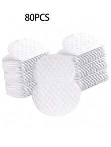 50/80 buc/set de unică folosință, material nețesut, plasture invizibil anti-transpirație, plasture anti-transpirație alb minimalist pentru axile, pentru prevenirea transpirației de lungă durată și eficientă, absorbția invizibilă a transpirației, sub axilă pentru confort, plasture anti-transpirație, pentru călătorii în aer liber, pentru femei și bărbați, îngrijire corporală pentru călătorii, sport, exterior, vară